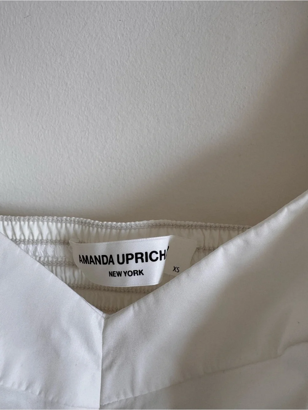Amanda Uprichard | White Puff Sleeve Sicily Babydoll Mini Dress ~ XS